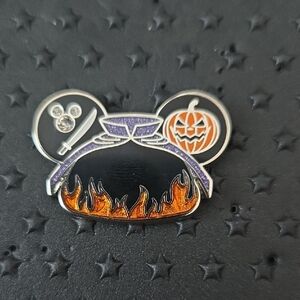 Disneyland 2024 Hidden Mickey Headless Horseman Super Chaser Ear Hat Pin